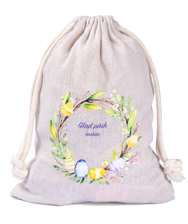 Påskgodis - Påsksäck Linne